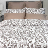 Arbour Taupe CD Bed Linens & Duvet Set